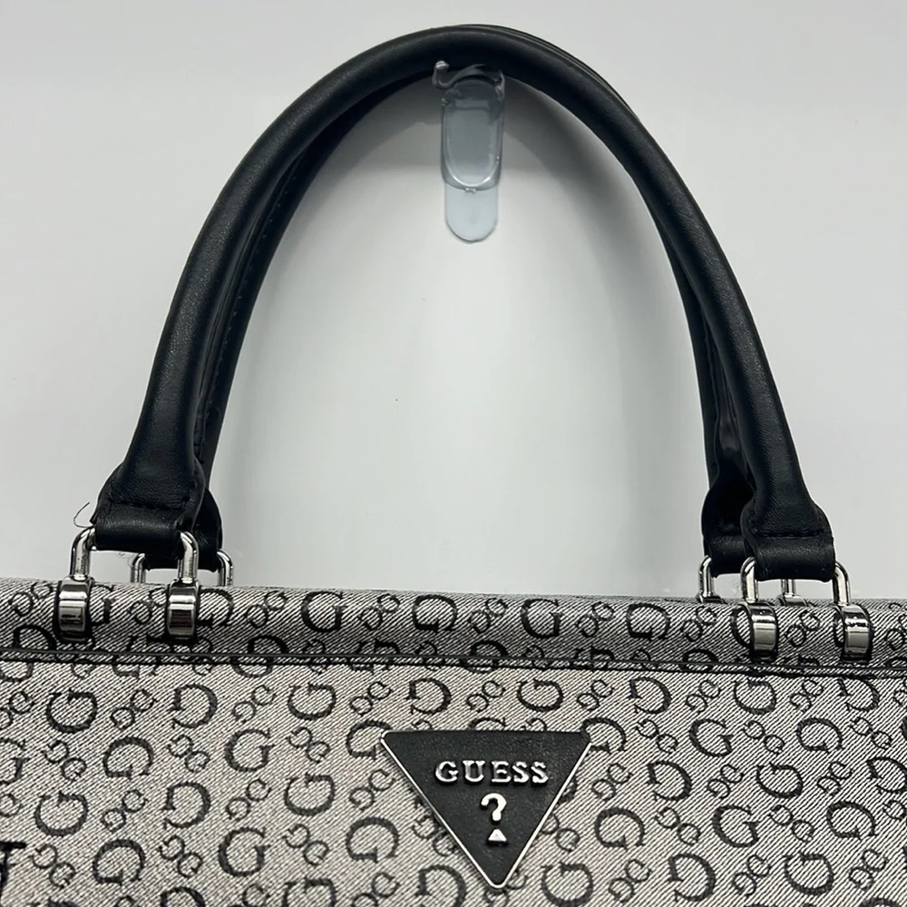 Guess Black and Gray Women's Handbag